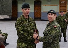 DSC01890  Catp Therrien receives the bar to the General Campaign Star for service in Afghanistan
