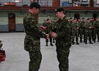 DSC05676  Cpl MacDonald receives the bar to the General Campaign Star for service in Afghanistan