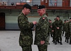 DSC05691  Capt Gray receives his promotion.