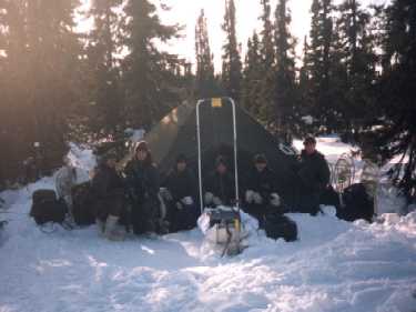 Sgt Conrad's Tent Group